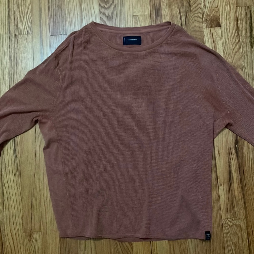 Men’s L Lucky Brand Thermal Long Sleeve Shirt